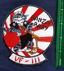 Banzai Baby Vf -111 Tomcat Us Navy Fighter Squadron Vf Military Patch