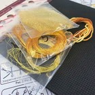 Golden Bee - Cross Stitch Kit  Queen Bee - Needlepoint Kit  Blackwork Embroidery