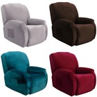 Stretch Recliner Chair Cover Velvet 1-seater Couch Slipcover Armchair Protector