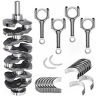 G4kh G4kf Engine Crankshaft   Connecting Rods   Bearing Kit For Hyundai Kia 2 0l