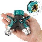 Garden Hose Splitter  Faucet Splitter  Outdoor Faucet Splitter  Y Adapter For Wa