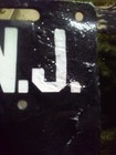 1909 Nj Porcelain License Plate