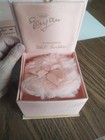 Evyan White Shoulders Luxury Dusting Powder Box Vintage - Puff   Powder Inside