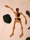 Vintage Lot Of 9 Jiggler Oily Rubber Toy Animals And Monsters 1970s