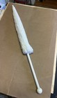 Fine Lace Parasol Umbrella Flower Pattern Excellent Condition