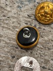 Us Navy Wwii Vintage Authentic Gold Eagle Brass Metal Replacement Button Set 8