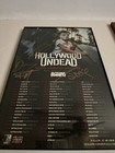 Hollywood Undead 2017 Tour Poster Signed Gold
