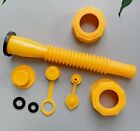 5    Replacement Gas Can Spout Nozzle Vent Kit For Plastic Gas Cans Old Style Cap