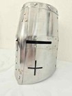 Larp Medieval Helmet Great Helmet Knight Templar Crusader Steel Helmet