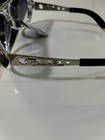 Elvis Presley Sunglasses Silver  Metal Arms tcb ep blue Lens plastic Frame