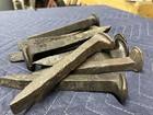Lot Of 10 Railroad Spikes Crafting And Blacksmith Forging