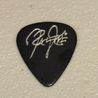 Boston Signature Guitar Pick 2008 Tour Concert Stage Band Plectrum Silver black