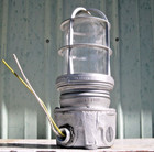 Vintage Industrial Cage Lamp Light Appleton Electric Co Type Jbd Unilet Form 100