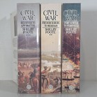 The Civil War A Narrative By Shelby Foote Complete 3 Volumes Set Trade Paperback