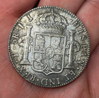 Carolus Iiii 8 Real 1808 Bolivia Spanish Colonian 