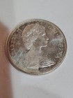 Canada 1 Dollar 1867-1967 Silver Dollar Coin D g  Regina Elizabeth 2