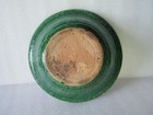 Rare Museum Quality Antique 9th Century Middle-eastern Islamic Green Glazed Bowl