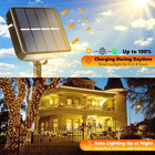 Led Solar String Light Lights Waterproof Copper Wire Fairy Outdoor Garden Party