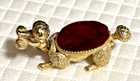 Vtg 1950   s Florenza Figural French Poodle Nodder Pin Cushion