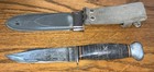 Ww2 1943-44 Military U s n  Mk-1 Rh Pal35 Fighting Knife  Fiberglass Sheath