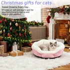 Winter Warm Cat Beds For Indoor Cats Fleece Cushion Pet Sleeping Kennel Mattress