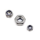 Fine Thread M5-m16 Din985 304 A2 Stainless Steel Hex Nylon Insert Self Lock Nut