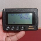Vintage Nec America Pager New York Battery Operated Powers On W belt Clip