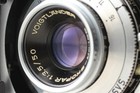  near Mint   Read  Voigtlander Vito Ii 35mm Camera Color Skopar 50mm F3 5 Japan