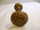 Antique Sargent Brass Door Knob Set  Ornate Late 1800s Victorian Original Exc 