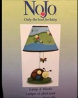 Nojo Critter Babies Lamp And Shade New In Box Nursery Baby Toddler Decoration