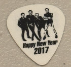 Duran Duran Andy Taylor 2017 Tour Guitar Pick Rare Happy New Year Band Plectrum