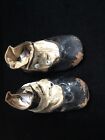 1800 s Victorian Baby Boots Shoes Leather Early Kids Child