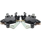 Front Left Right Brake Calipers   Pads For Kawasaki Kfx700 2004 2005 2006 - 2011