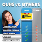 Upgraded  multi-level  Magnet Chess Game With String   Stones - Clear   Simple I