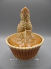 Nmgcs 2015 Commemorative 5  Caramel Slag Bird With Berry On Nest Mosser  in 15 