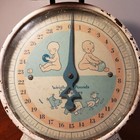 Mid-century Nursery Baby Weighing Scale