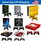 Vinyl Sticker Decal Skin Cover For Sony Playstation 4 Ps4 Console   2 Controller