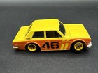 1970 Tyco  46 Yellow   Orange Datsun 510 Jdm Aurora Afx Slot Car Ho Scale