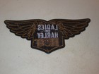 Harley Davidson  ladies Of Harley Hog  Iron On Embroidered Patch