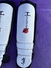 Hayabusa Pro Shin Instep Guards Size L White Ln - Mma Grappling Bjj