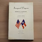 Vtg 1951 Georgia Inaugural Program Herman Talmadge Governor Political