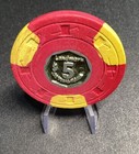 Landmark  5 Casino Chip- Rare Las Vegas Issue- Super Condition