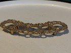 Vintage Gold Metal Vanity Lipstick Holder Shabby Chic  Baroque Hollywood Regency