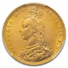 1893-m Australia Gold Sovereign Victoria Ms-61 Pcgs