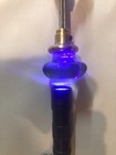 Sun Purple Glass Manganese-uranium Uv-green Doorknob 2-1 4  8 Point   m1722 