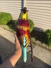 Rare Jimmy Buffet Key West Beach Macaw Parrot Margaritaville Figure 14    Metal