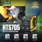 Autool Hts705 Dry Ice Blasting Cleaning Machine Dry Ice Blaster For Car Ship Etc