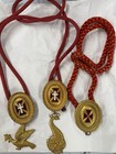 Vintage Fraternal Knights Templar Cross Pendant Ceremonial Lot