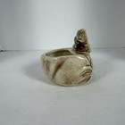 Vintage Shawnee Pottery Parrot cockatoo Bird Planter Model  523