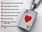 Ace Frehley - Ace Of Hearts Tribute Necklace  legacy Edition  Available Now 